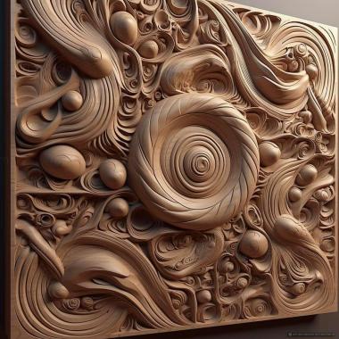 Patterns and decorations stl parametric 2 3d model
